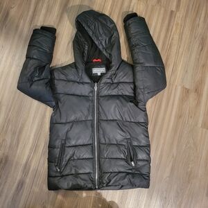 Michael Kors Kids Black Puffer Jacket